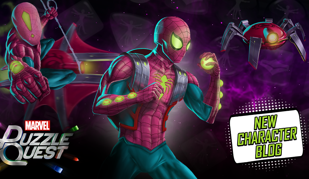 Marvel Puzzle Quest New Character Blog – Spider-Man (Oscorp)