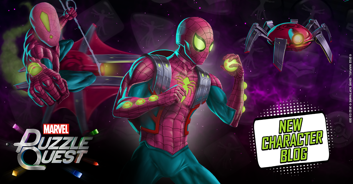 Marvel Puzzle Quest New Character Blog – Spider-Man (Oscorp)