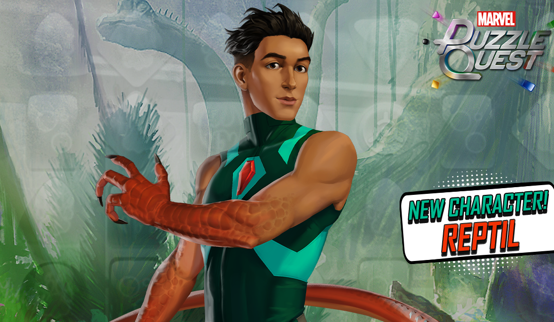 Marvel Puzzle Quest New Character – Reptil (Humberto Lopez)