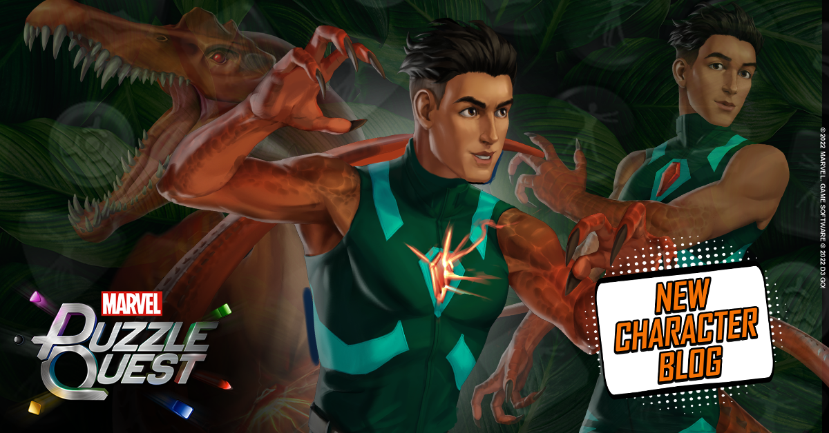 Marvel Puzzle Quest New Character Blog – Reptil