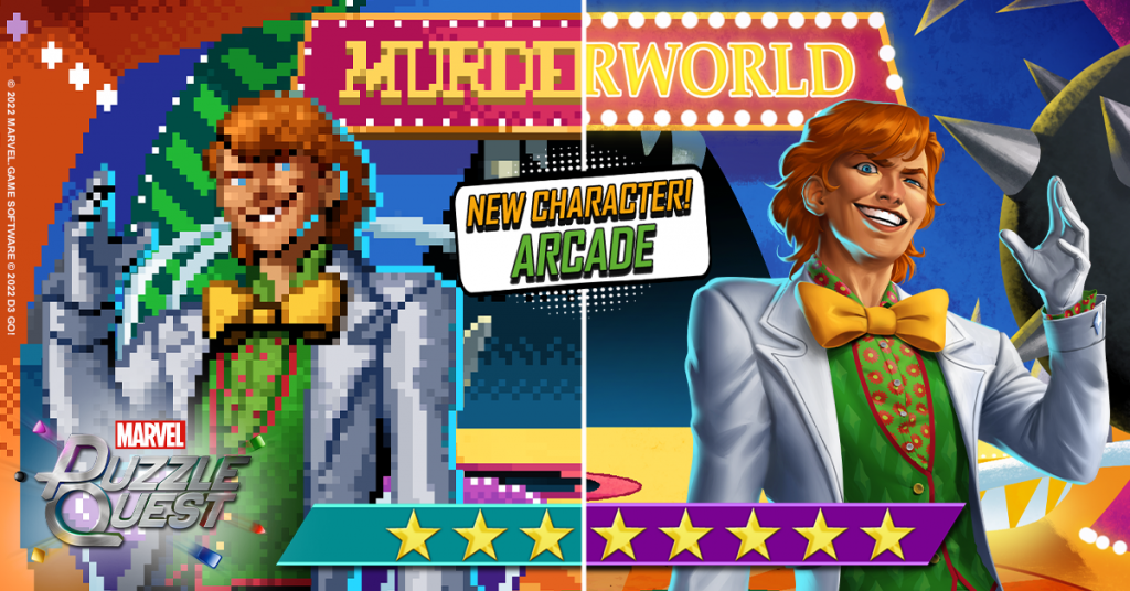 New Character – Arcade (Edward Acra)