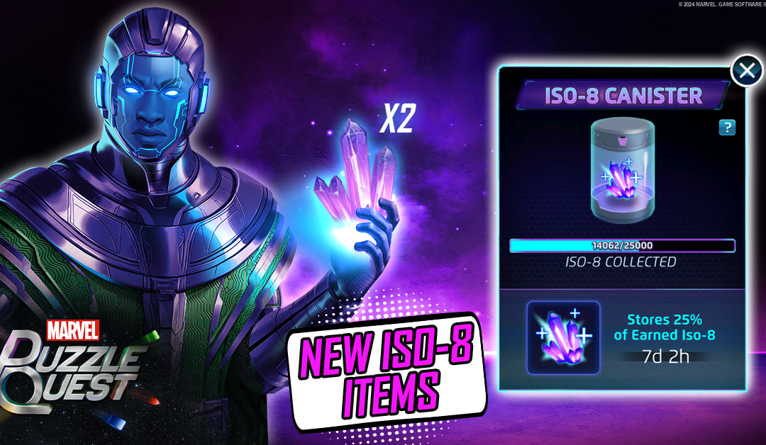 New Iso-8 Multiplier & Iso-8-Canister items